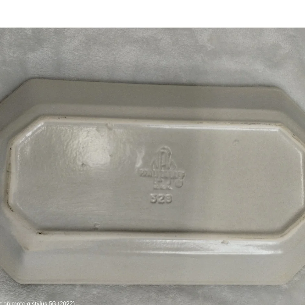 Pfaltzgraff Stoneware Tray A Joyous Heart Makes Home Taste Better‎ USA